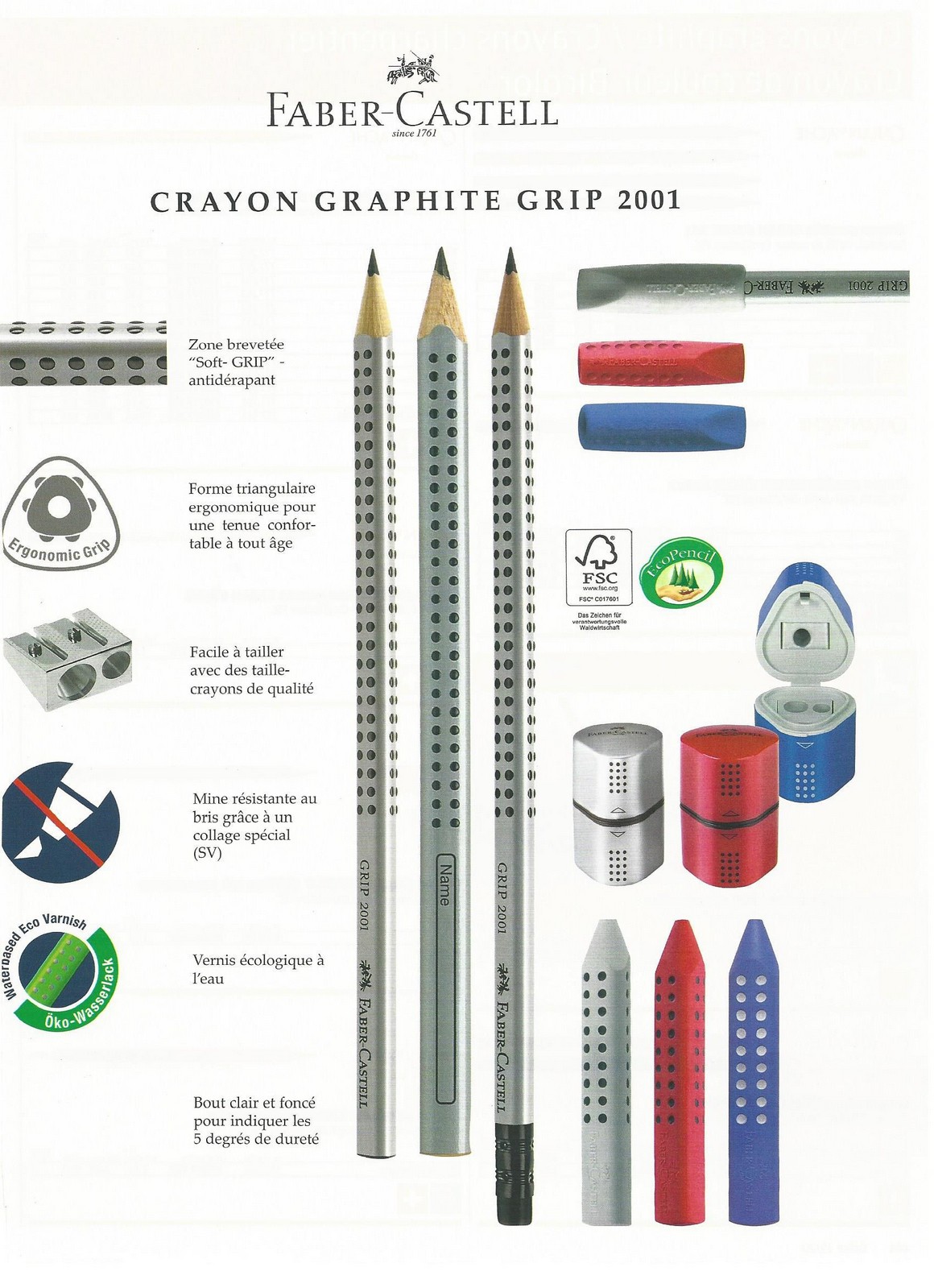 Crayons graphite Papeterie Schwéry